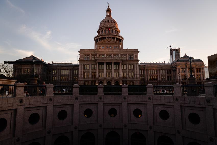 The state Capitol in Austin on Feb. 9, 2023.