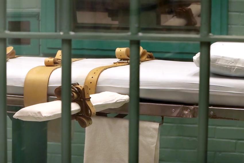 Interior of Death Chamber in Texas.