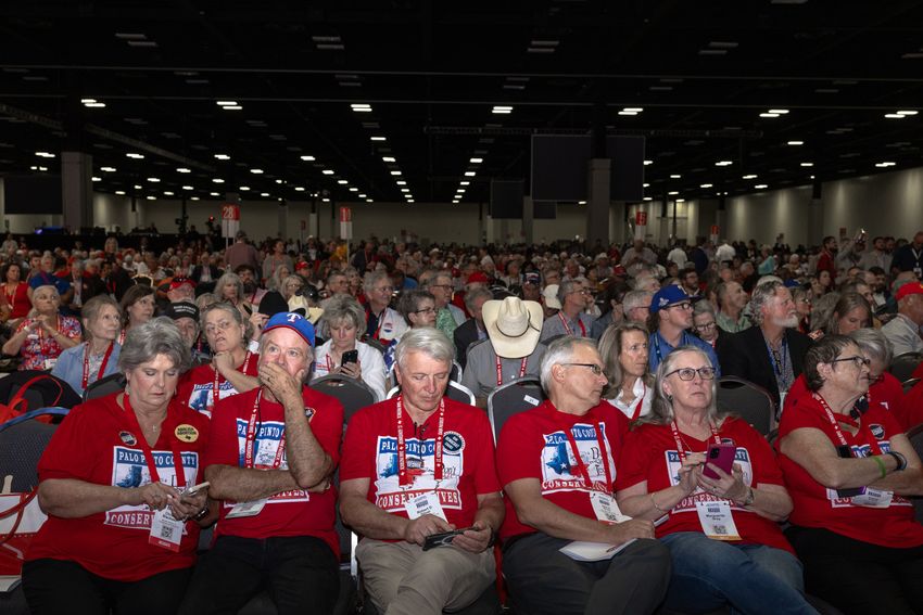 Scenes from the Texas GOP Convention in San Antonio, Texas on May 24, 2024.