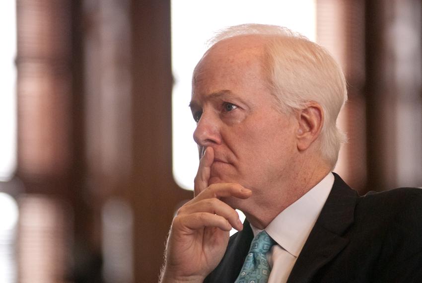 U.S. Sen. John Cornyn, R-Texas, in the House chamber of the Texas Capitol