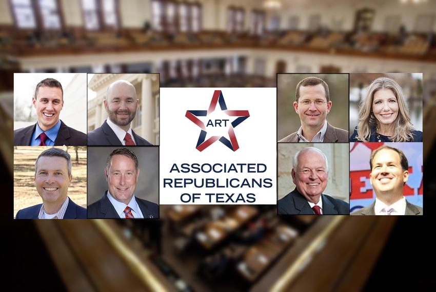 Top row, left to right: Republican runoff candidates Thomas McNutt and Cody Harris, HD-8; Ben Leman and Jill Wolfskill, HD-13. Bottom row, left to right: Brad Buckley and Scott Cosper, HD-54; Steve Allison and Matt Beebe, HD-121.