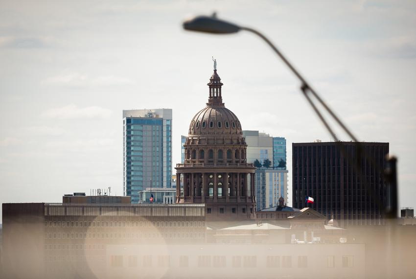 The Texas Capitol in Austin on Oct. 19, 2021.