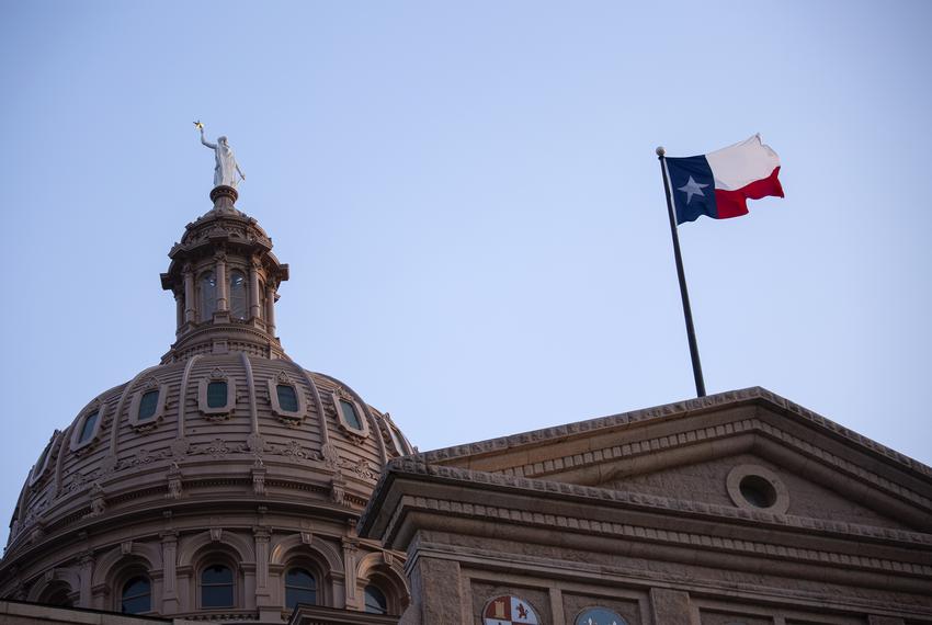 The Texas State Capitol on May 22, 2019.