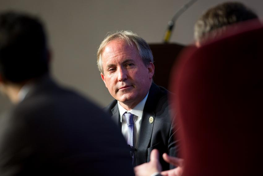 Texas Attorney Gen. Ken Paxton during TPPF's Policy Orientation in Austin on Feb. 9, 2018.