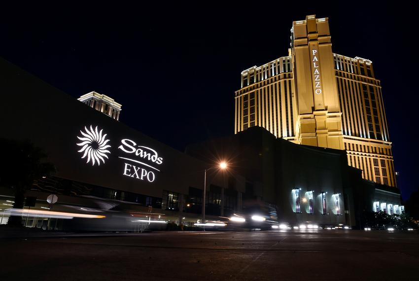 The Sands Expo and The Palazzo resort in Las Vegas, Nevada.