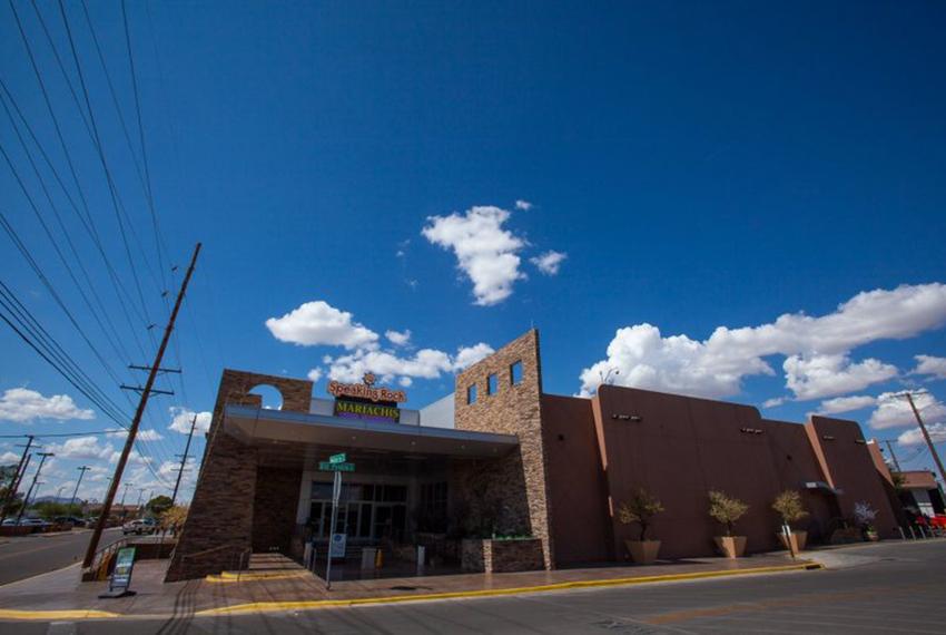 An entrance to Speaking Rock Entertainment Center, the focal point of a decades long fight over gambling between the state of Texas and El Paso's Ysleta del Sur Pueblo.