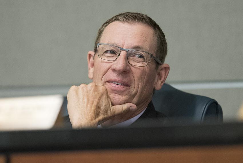 State Rep. Byron Cook, R-Corsicana, presides over an interim State Affairs Committee meeting on Aug. 15, 2016.