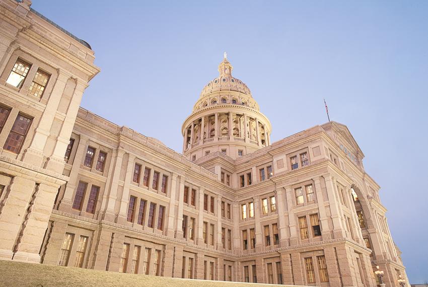 Texas Capitol on Feb 22nd.