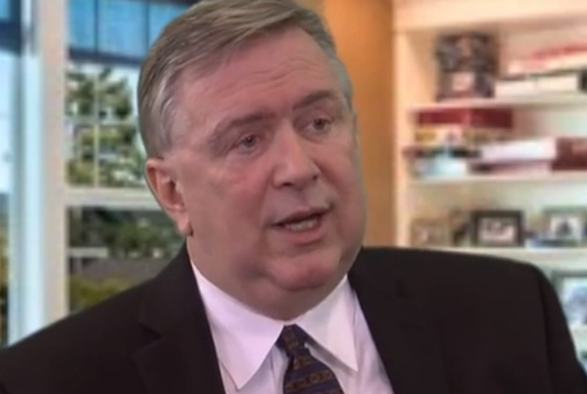 YouTube screenshot of U.S. Rep. Steve Stockman, R-Friendswood, from a Western Center for Journalism interview on Feb. 2, 2014.